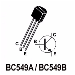 100 X Transistor Bc549  Pacote C/ 100 Peças